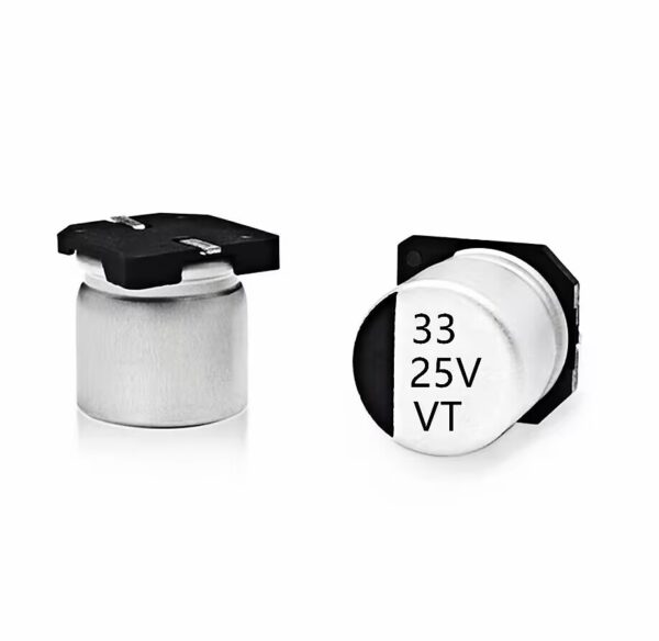 25v33uf new SMD chip aluminum electrolytic capacitor 33uf 25V volume 6.3X5.4MM
