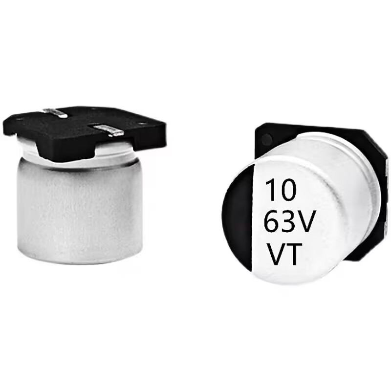 63v10uf new SMD chip aluminum electrolytic capacitor 10uf 63V volume 6.3X5.4MM
