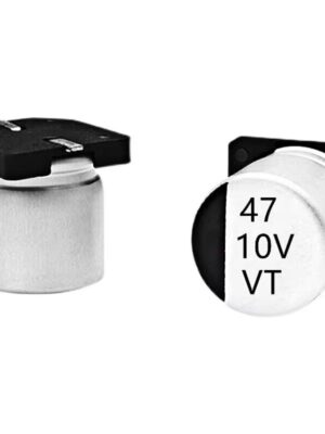 SMD electrolytic capacitor 10V47UF Volume 4*5.4 47UF/10V SMD electrolytic capacitor