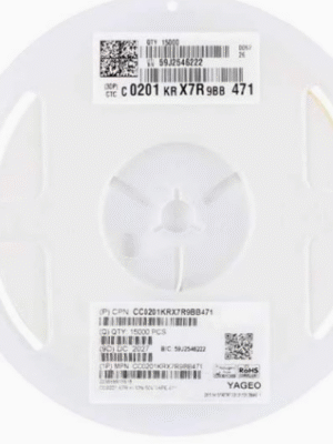 Original 0201 chip capacitor 470pF(471) ±10% 50V X7R CC0201KRX7R9BB471