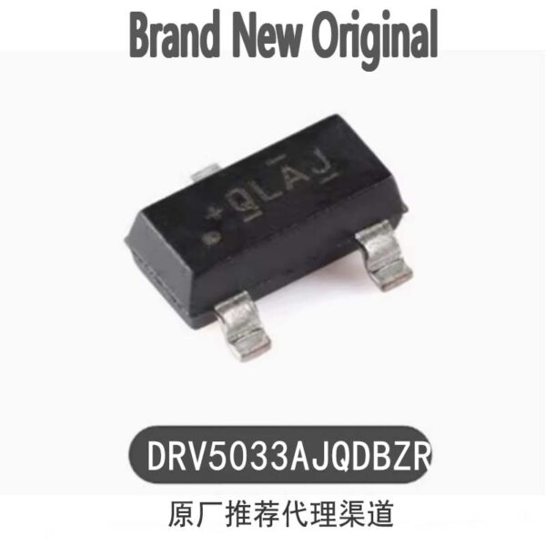 Original authentic DRV5033AJQDBZR SOT-23-3 Digital switch Hall effect sensor chip
