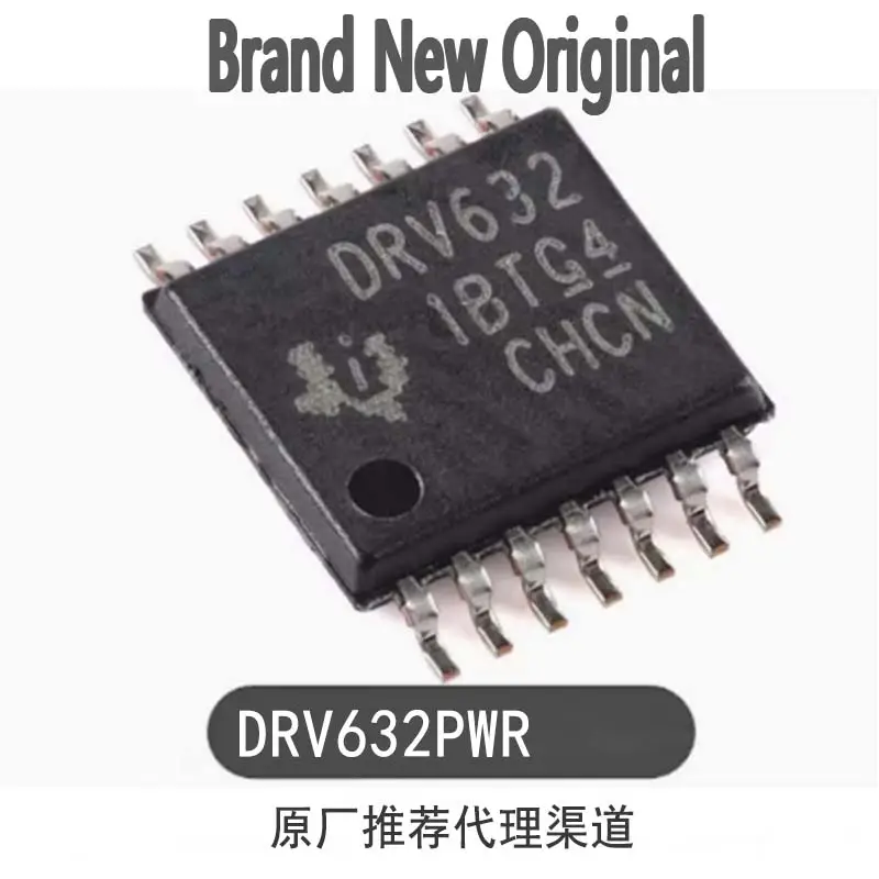 Brand new original authentic patch DRV632PWR TSSOP-14 audio line driver chip