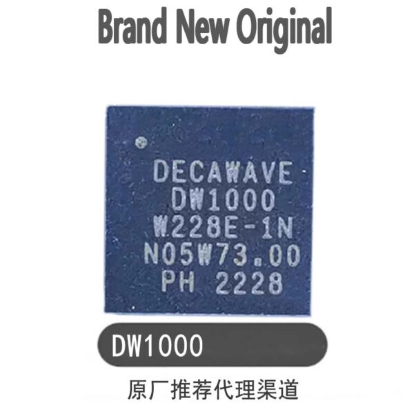Brand new original DW1000 QFN48 package integrated circuit wireless radio frequency IC high-precision chip