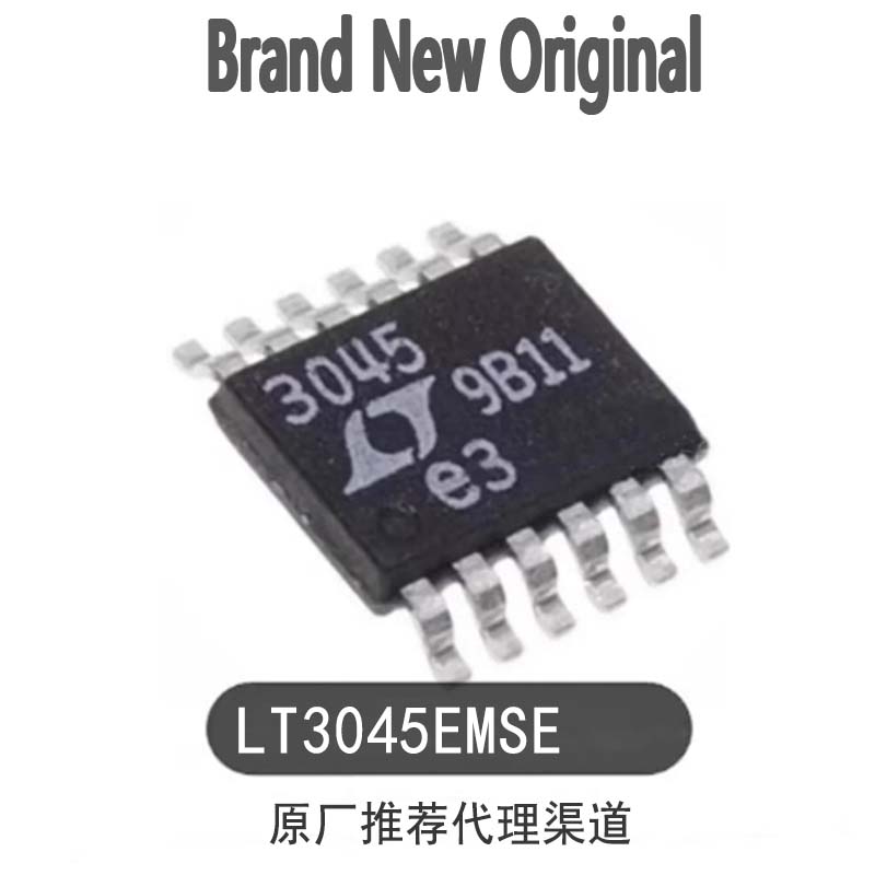 Original genuine LT3045EMSE#TRPBF package MSOP-12-EP-0.65 linear voltage regulator