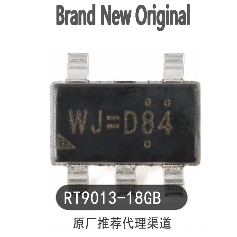 Original authentic RT9013-18GB SOT-23-5 Low dropout low noise fast linear voltage regulator chip