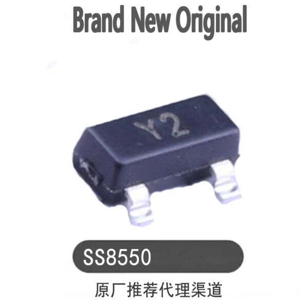 Original authentic SS8550 silk-print Y2 SOT-23 25V 1.5A PNP transistor transistor