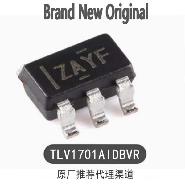 Original authentic TLV1701AIDBVR SOT-23-5 Single high voltage low power comparator chip