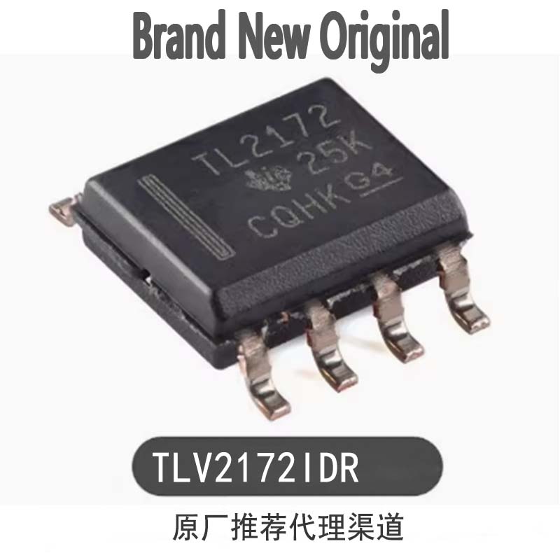 Original authentic TLV2172IDR SOIC-8 2-channel op-amp chip