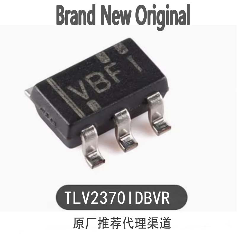 Original authentic TLV2370IDBVR SOT-23-6 single-channel op-amp chip