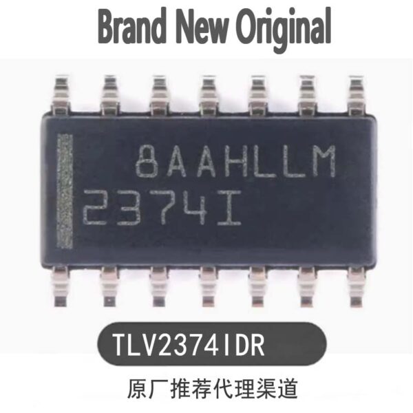 Original authentic patch TLV2374IDR SOIC-14 rail-to-rail four-channel op-amp chip