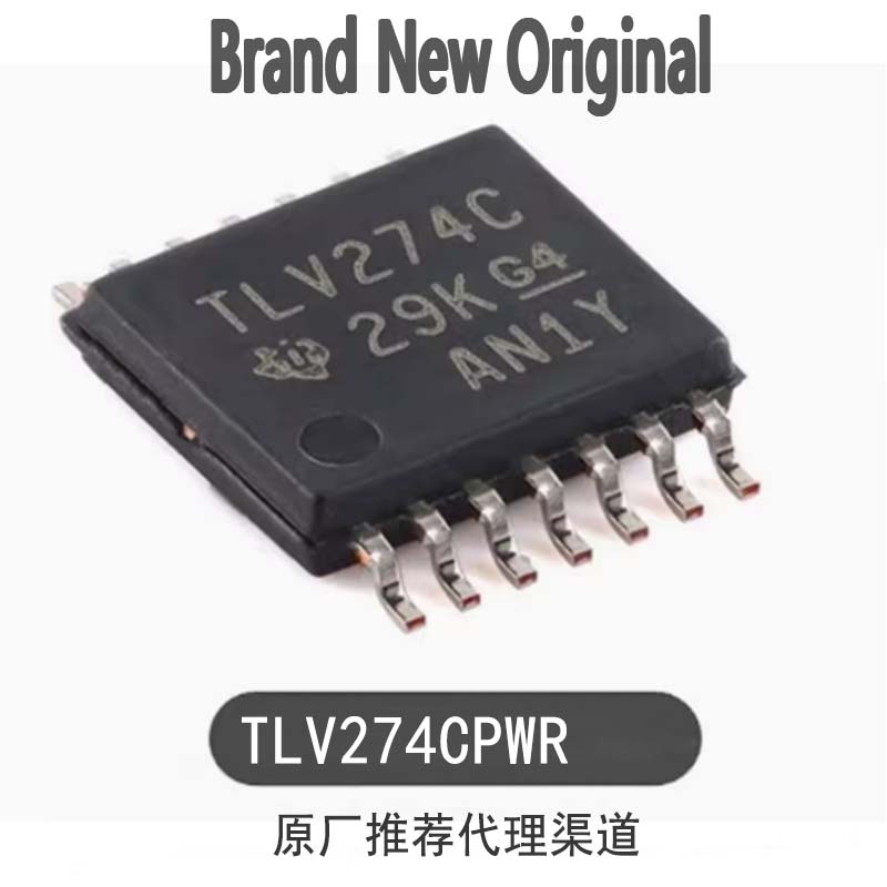Original authentic TLV274CPWR TSSOP-14 quad-channel op-amp chip