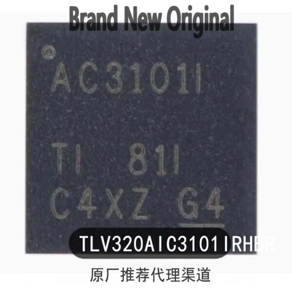 Brand new authentic TLV320AIC3101IRHBR QFN-32 stereo audio codec IC chip