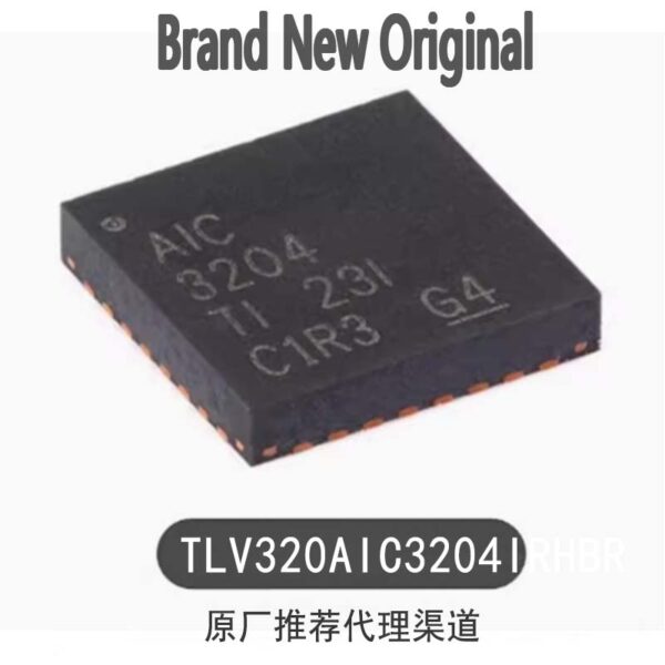 Original authentic TLV320AIC3204IRHBR QFN-32 stereo audio codec chip
