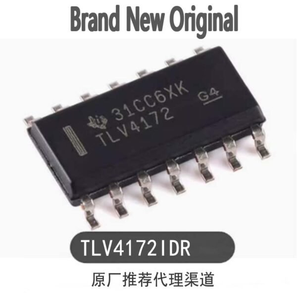 Original authentic TLV4172IDR SOIC-14 4-channel op-amp chip