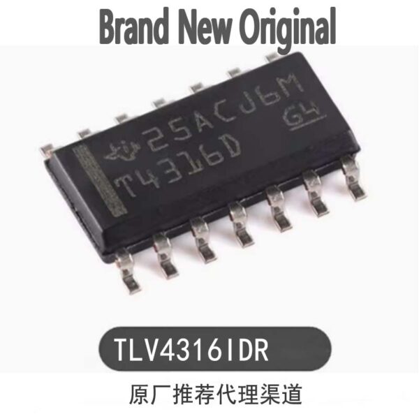 Original authentic TLV4316IDR SOIC-14 4-channel op-amp chip