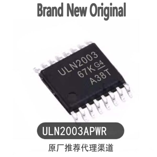Original authentic ULN2003APWR TSSOP-16 7-channel Darlington transistor array chip