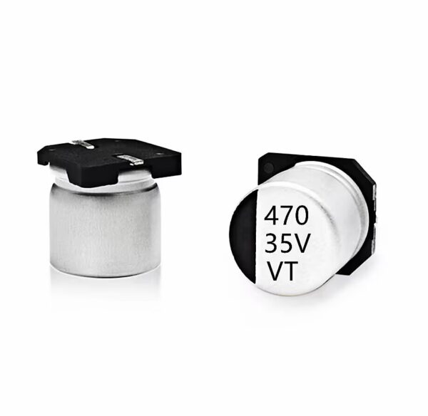 High-quality chip aluminum electrolytic capacitor 35V 470UF Volume 10*10.5MM SMD chip electrolytic