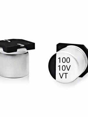 SMD aluminum electrolytic capacitor 10V 100UF Volume 5*5.4MM SMD SMD electrolytic