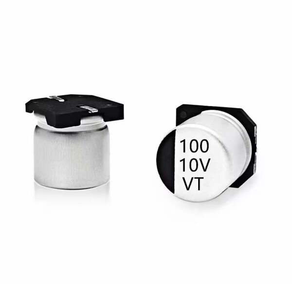 SMD aluminum electrolytic capacitor 10V 100UF Volume 5*5.4MM SMD SMD electrolytic
