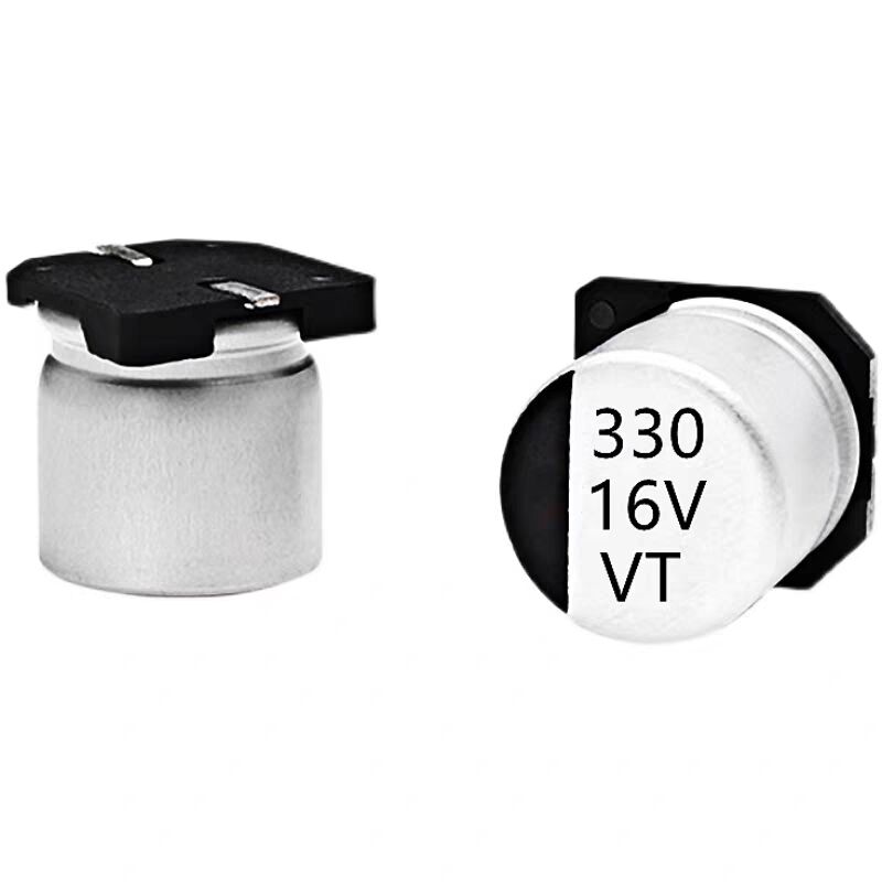 SMD aluminum electrolytic capacitor 16V 330UF Volume 8*10.5MM SMD SMD electrolytic