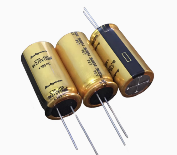 Japanese Ruby RUBYCON 110UF 570V 105 degrees Gold Bile Machine High-voltage Filtering Electrolytic Capacitor